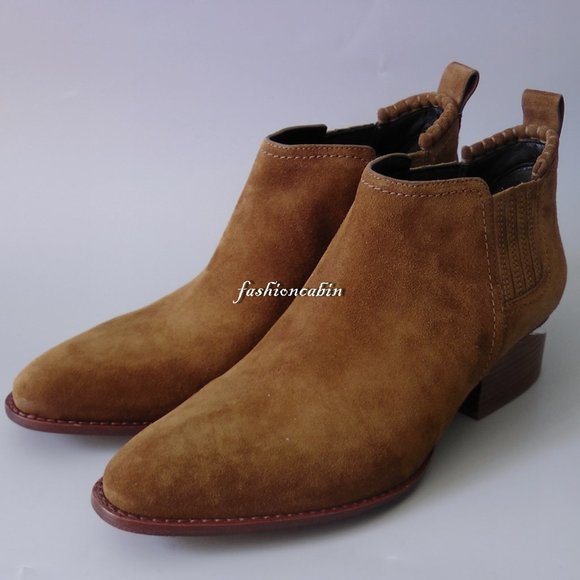 NEW ALEXANDER WANG Kori Suede Bootie - Picture 6 of 13